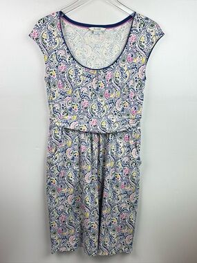 Boden Margot Jersey Floral Paisley Dress